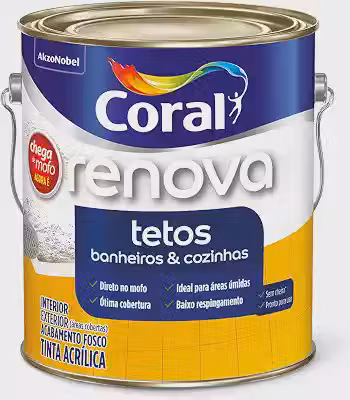Tinta Fosco Chega de Mofo Econômico 3,6l Branco