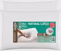 Kit 2 Travesseiros Duoflex Látex Natural Slim 10cm 50x70cm