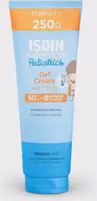 ISDIN Protetor Solar Corporal Infantil Gel Cream Pediatrics FPS 50-250g