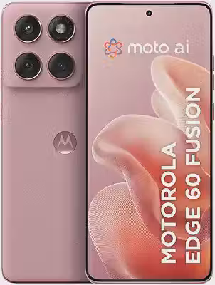 Smartphone Motorola Edge 60 Fusion 5G - 256GB 8GB RAM+8GB Ram Boost 50MP Sony AI Camera IP68 NFC - Rosa