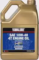 YAMAHA Óleo De Motor 4T Totalmente Sintético De Alto Desempenho Oem Original Yamalube Lub-10W40-Fs-04 Yamalube Oem - 1 Galão