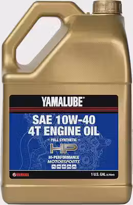 YAMAHA Óleo De Motor 4T Totalmente Sintético De Alto Desempenho Oem Original Yamalube Lub-10W40-Fs-04 Yamalube Oem - 1 Galão