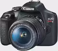 CÂMERA EOS T7+ COM LENTE EF-S 18-55