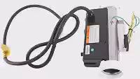 Mingzhe Aquecedor Elétrico de Piscina, Banheira de Hidromassagem, Termostato, Controle Temperatura, Autoaquecimento, Banheira Spa, Piscina, Com Fio (Akko)