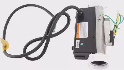 Aquecedor de Piscina Elétrico Com Termostato e Controle (3KW)