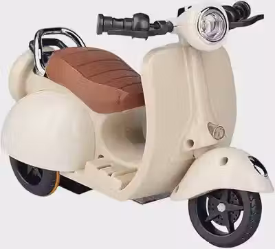 Moto Elétrica Infantil Rotação 360 Graus, Sons Realistas