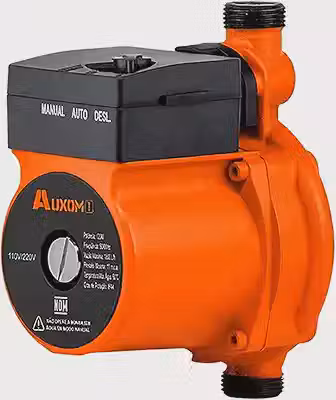 AUXOM Pressurizador de Água Bomba Pressurizadora de Água Automática 120W Pressurizador Chuveiro 11m.c.a 1800L/h Ultra Silencioso até 90°C Aquecedor Solar Residencial (220 Volts)
