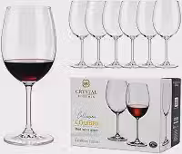 Jogo de 6 Taças para Vinho 580ml Bohemia Cristal