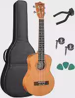 Ukulele Tenor Shelby Su25m Stnt Mogno+ Capa Suporte Acessorios