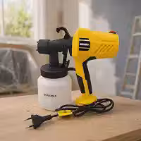 Pistola Para Pintura Elétrica Duramax 800ml Bico Ajustável 220v