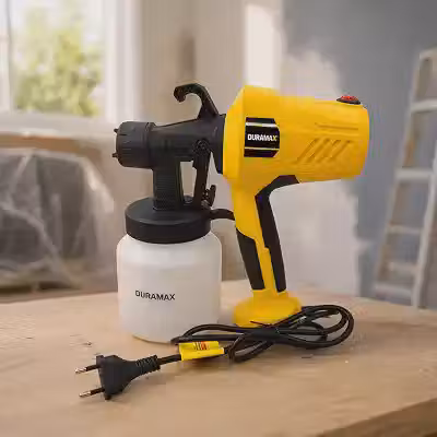 Pistola Para Pintura Elétrica Duramax 800ml Bico Ajustável 220v