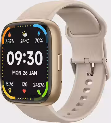 Bettdow SmartWatch, relogio smartwatch com Ecrã tátil e Alexa, à prova d'água IP68, relogio feminino e masculino, com 100+ modo esportivo e recebimento de notificações(rosa)
