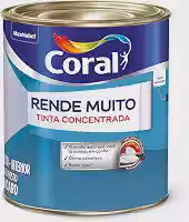 Tinta Acrílica Standard Coral Rende Muito Branco 900 ML