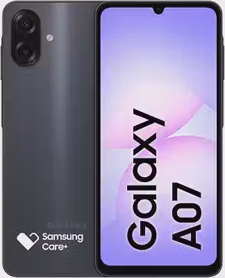 Celular Samsung Galaxy A07 128GB, 4GB, Câm. 50MP, Tela 6.7'- Preto