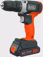 BLACK+DECKER Furadeira e Parafusadeira BCD702C1 20V