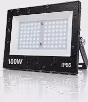 Refletor LED Holofote 100W Branco Frio 6500K, IP66