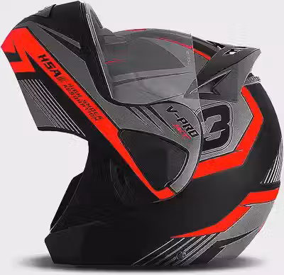 CAPACETE ESCAMOTEÁVEL PRO TORK V-PRO JET 3 VERMELHO TAM. 58