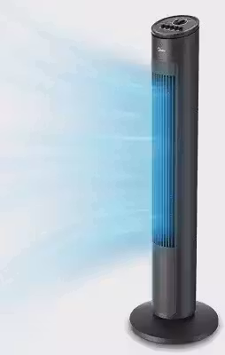 Midea Ventilador De Torre Cor Preto,VTMP1,127V/60Hz