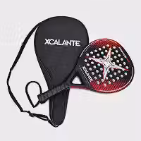 Raquete de Padel Profissional em Carbon Tech Com Capa Protetora Para Iniciante e Intermediário