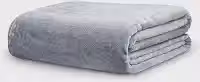 Cobertor Velour Select Casal 300g/m² 180X220 Cinza Camesa, Poliéster