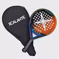 Raquete de Padel Profissional em Carbon Tech Com Capa Protetora Para Iniciante e Intermediário
