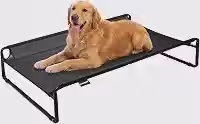 Cama Suspensa para Cachorros 110x77cm, Cama Pet Elevada Grande