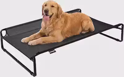 Cama Suspensa para Cachorros 110x77cm, Cama Pet Elevada Grande