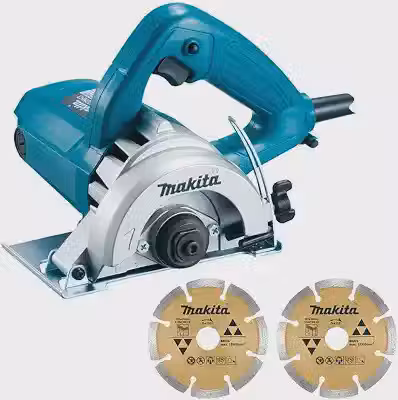 MAKITA SERRA MARMORE 110MM (4.3/8 POL) 1300W 220V COM 2 DISCOS 4100NH3ZX2