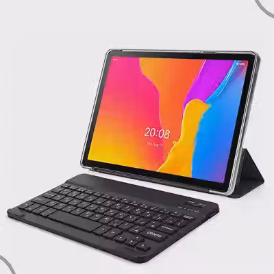 Tablet 10.1' Android 15 12GB 256GB Dual SIM WiFi Kit Completo Teclado Capa
