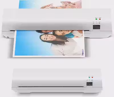 Laminadora A4 220V, Selagem Hot e Cold, 3-5min Pré-aquecimento
