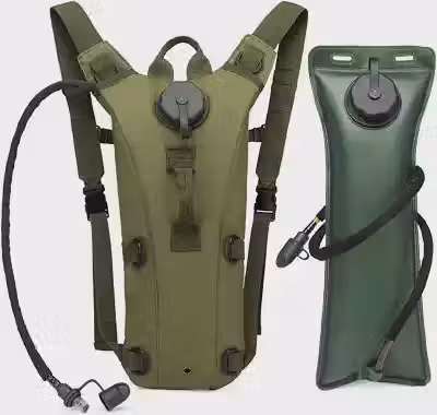 Mochila de Hidratação com Refil Térmico 3L Verde Exército