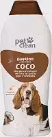 Pet Clean Shampoo e Condicionador 2 em 1 com Extrato de Coco para Cães e Gatos, 700 ml — Limpeza Profunda e Pelo Brilhante