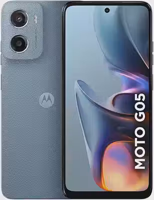 Smartphone Motorola Moto g05-128GB 12GB (4GB RAM + 8GB Ram Boost) e Camera 50MP com AI Bateria de 5200 mAh Tela 6.7' com Superbrilho - Cinza