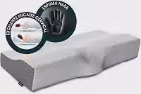 Travesseiro Cervical NASA - Coluna Relax - Suporte Ideal com Carvão Ativado