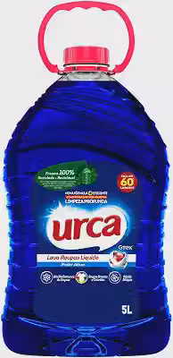 Urca Lava Roupas Líquido 5L, Azul