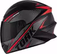 CAPACETE FECHADO PRO TORK R8 VERMELHO TAM. 58 VIS. FUMÊ