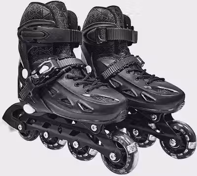 DM Toys Patins Inline Ajustável Black Radical N.38-41