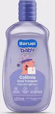 Colônia Infantil Baruel Baby Sono Tranquilo 120ml - Baruel Baby
