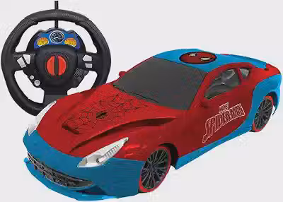 Candide, Carrinho de Controle Remoto com três funções, Homem-Aranha Autoracing