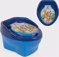 Troninho Penico Privadinha Desfralde Assento Redutor De Vaso Sanitário Infantil 3 Em 1 Meninos