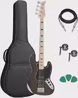 Contrabaixo Strinberg Jbs50 Tbk 4 Cordas Capa Cabo Palhetas