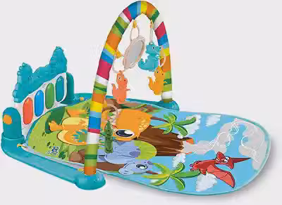 Tapete de Atividades Para Bebê Piano Funny Dino Maxi Baby