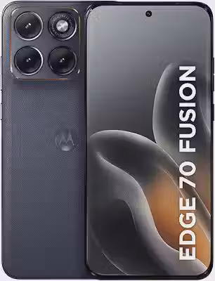 Smartphone Motorola Edge 70 Fusion 5G - 256GB 8GB RAM + 16GB RAM Boost, camera 50MP Sony Lytia 710, Tela 1.5K extreme Amoled 144hz - Grafite