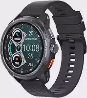 HAYLOU Solar Ultra Smartwatch para Mulheres e Homens, Preto
