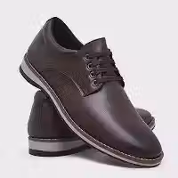 Sapato Oxford Masculino Social Derby Confortável Moderno Elegante