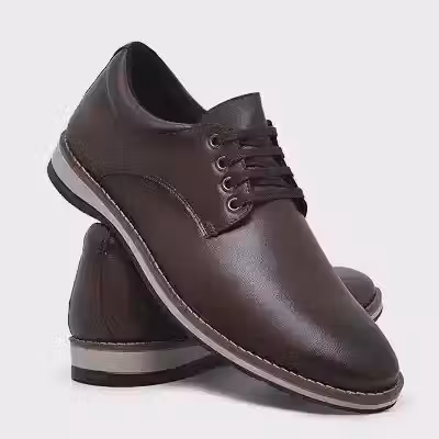 Sapato Oxford Masculino Social Derby Confortável Moderno Elegante