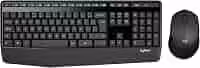 Combo Teclado e Mouse sem fio Logitech MK345 com Teclado com Apoio para as Mãos e Mouse Destro, Conexão USB, Pilhas Inclusas e Layout ABNT2
