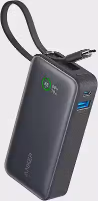 Anker Nano Power Bank 10000mAh, Carregador Portátil Até 30W