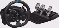 Volante Logitech G923 para Xbox Series X|S, Xbox One e PC com Force Feedback TRUEFORCE, Pedais Responsivos, Launch Control e Acabamento em Couro