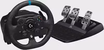 Volante Logitech G923 para Xbox Series X|S, Xbox One e PC com Force Feedback TRUEFORCE, Pedais Responsivos, Launch Control e Acabamento em Couro